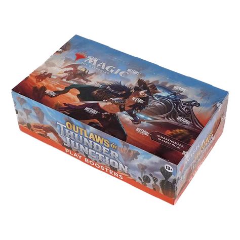 thunder junction set booster box|outlaws of thunder junction collection booster.